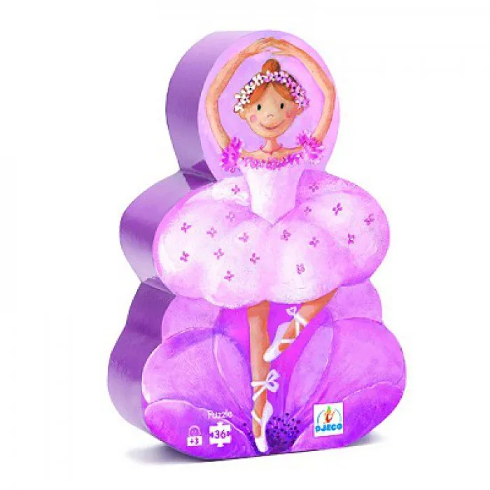 Silhouette - Ballerine à la Fleur