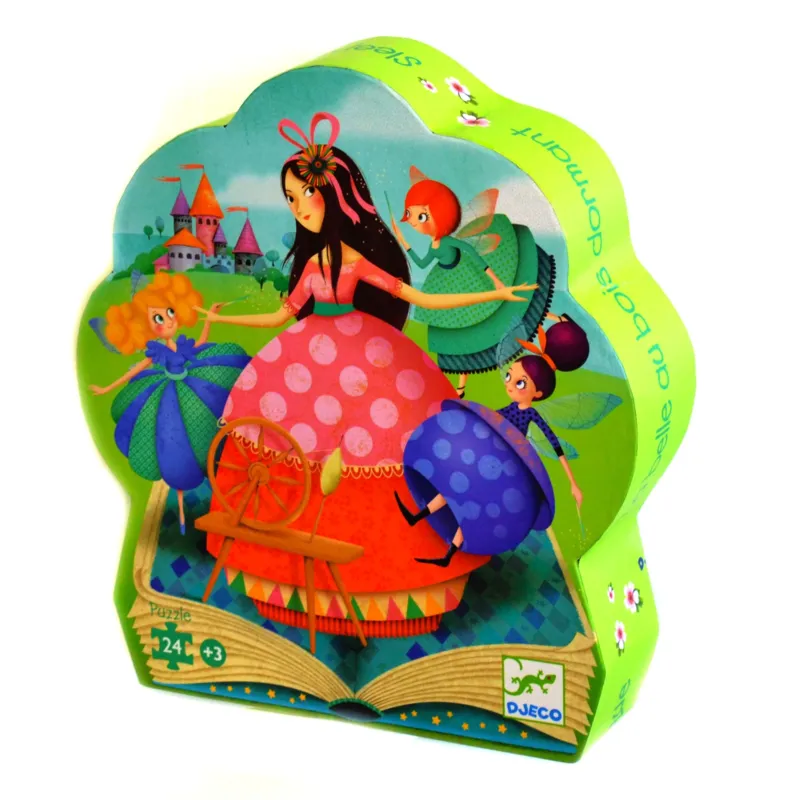 Puzzle Silhouette - La Belle au Bois Dormant