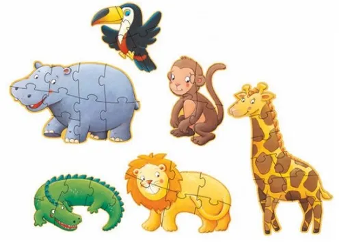 Puzzles Evolutifs : Ouistiti et ses amis