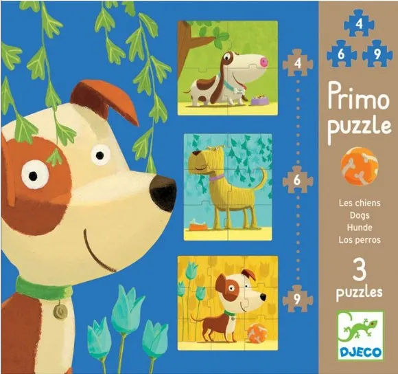 Puzzles Evolutifs : Puzzle Primo Chiens