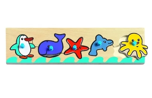 Encastrement en Bois, Bouton - Sea'N'Co