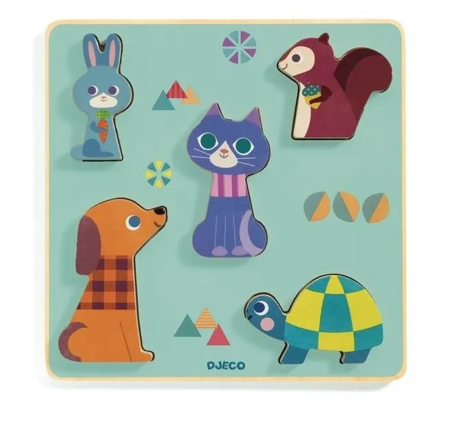 Puzzle en Bois - Moustacha
