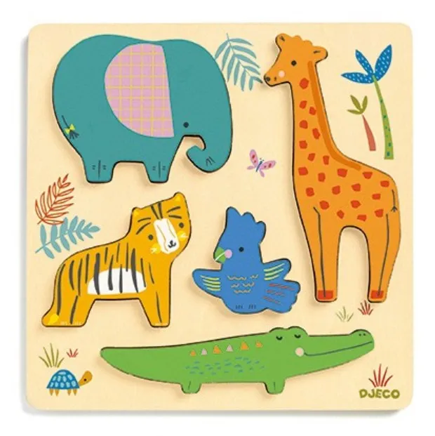 Puzzle en Bois - Woodyjungle