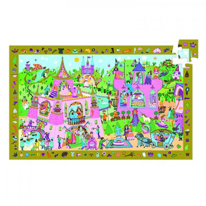 Puzzle Observation - Princesse