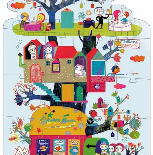 Puzzle Géant : Chlorocity