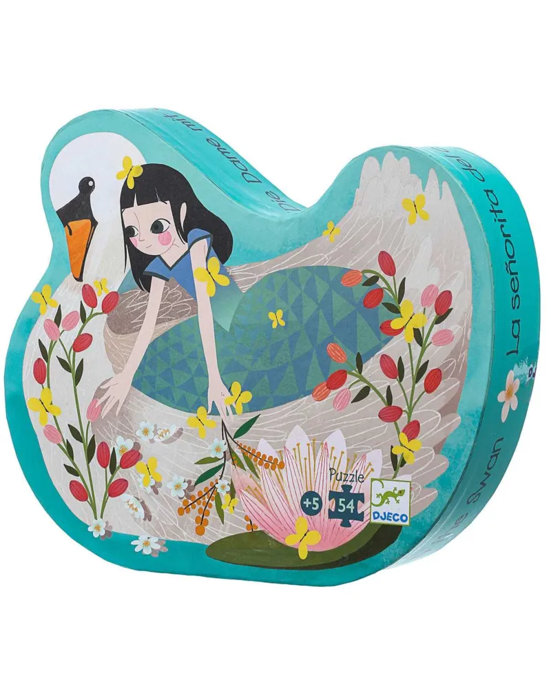 Puzzle Silhouette - La Demoiselle au Cygne