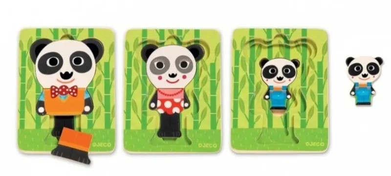 Puzzle en Bois - Panda