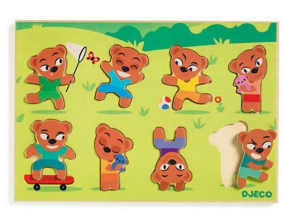 Puzzle en Bois - Teddymatch