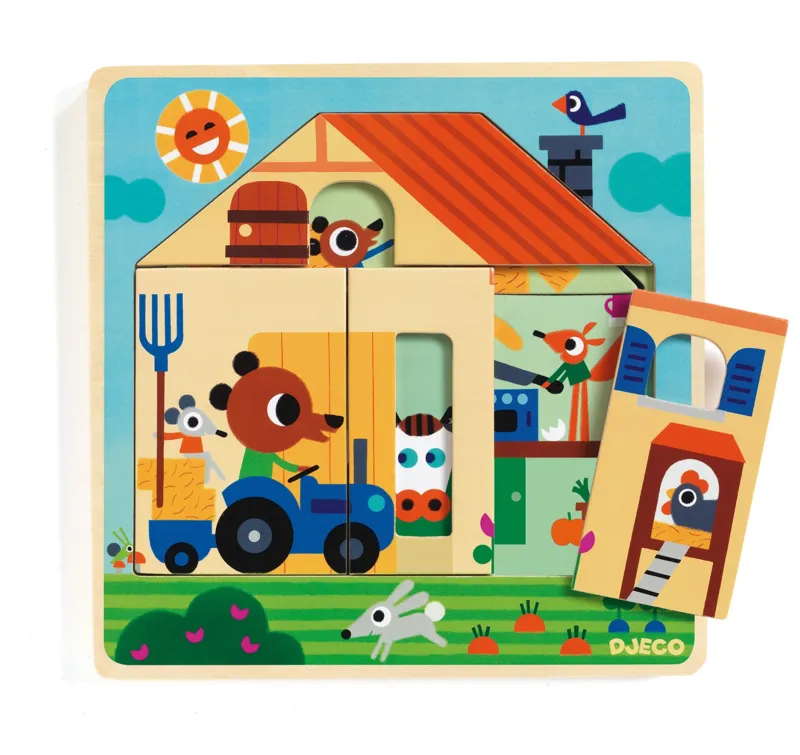 Puzzle en Bois - Chez Gaby
