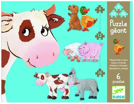 Puzzles Evolutifs : Pâquerette et ses amis