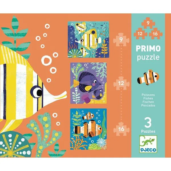3 Puzzles - Poissons