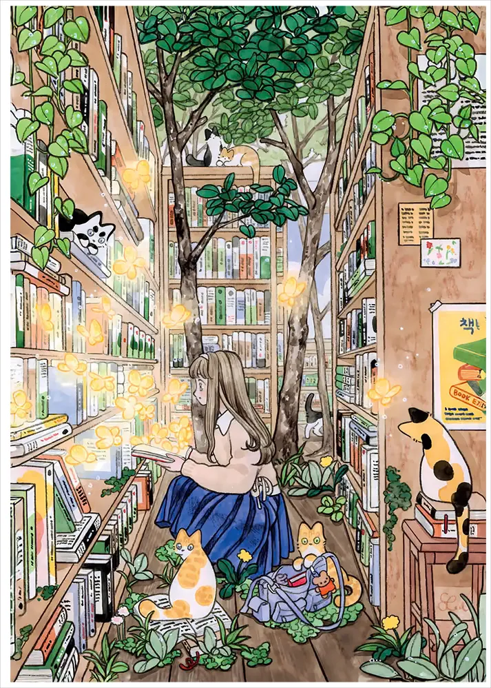 Dans la Forêt des Livres