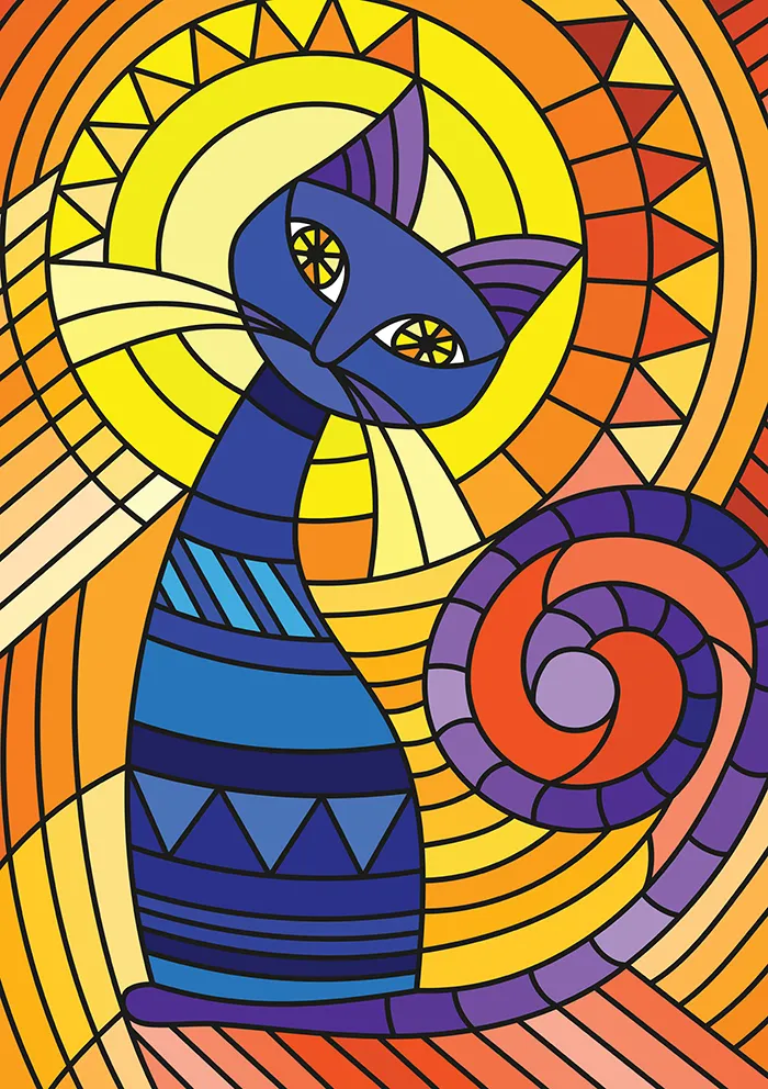 Geometric Cat