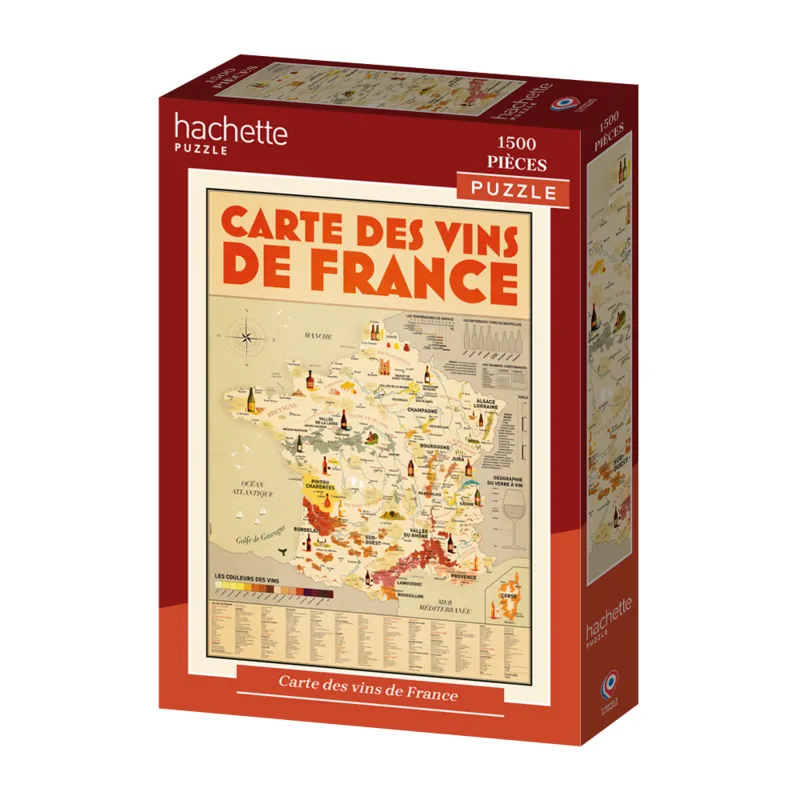 Carte des Vins de France