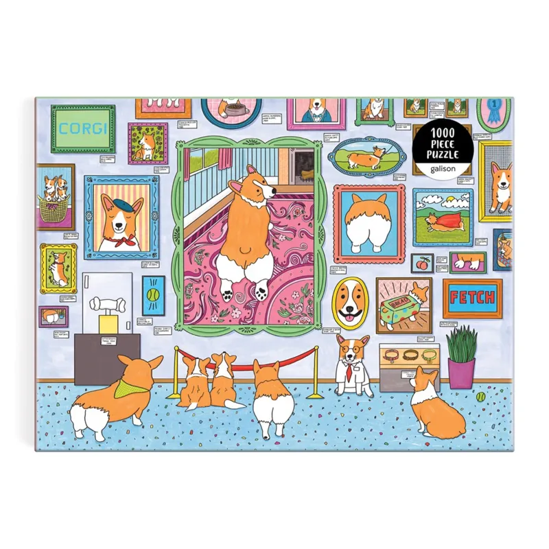 Museum der Corgis – 1000-teiliges Puzzle