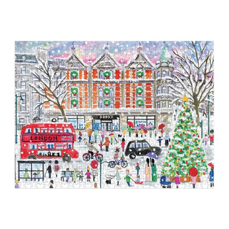 Michael Storrings – Noël à Londres – Puzzle 1000 Pièces