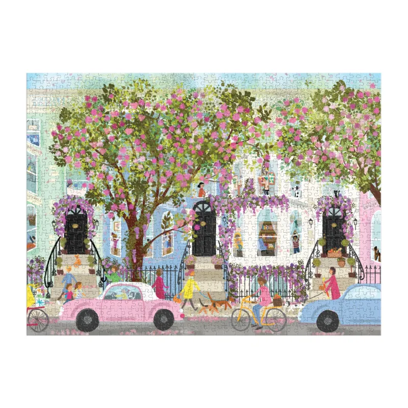 Joy Laforme - Terrace de Printemps - Puzzle de 1000 Pièces