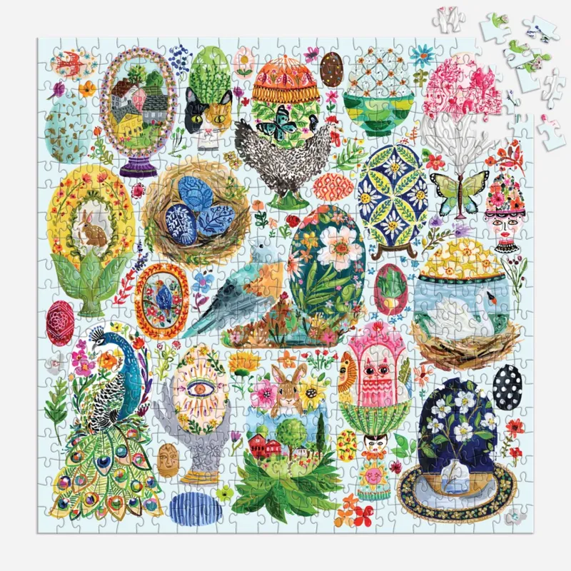 Oeufs Artisanaux - Puzzle 500 Pièces
