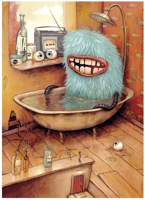 Zozoville Mateo Dineen : Baignoire