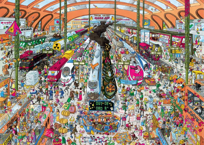 Christoph Schöne: Train Station