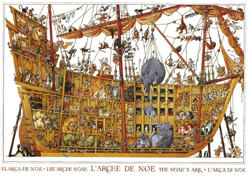 Loup Jean-Jacques : Arche de Noë