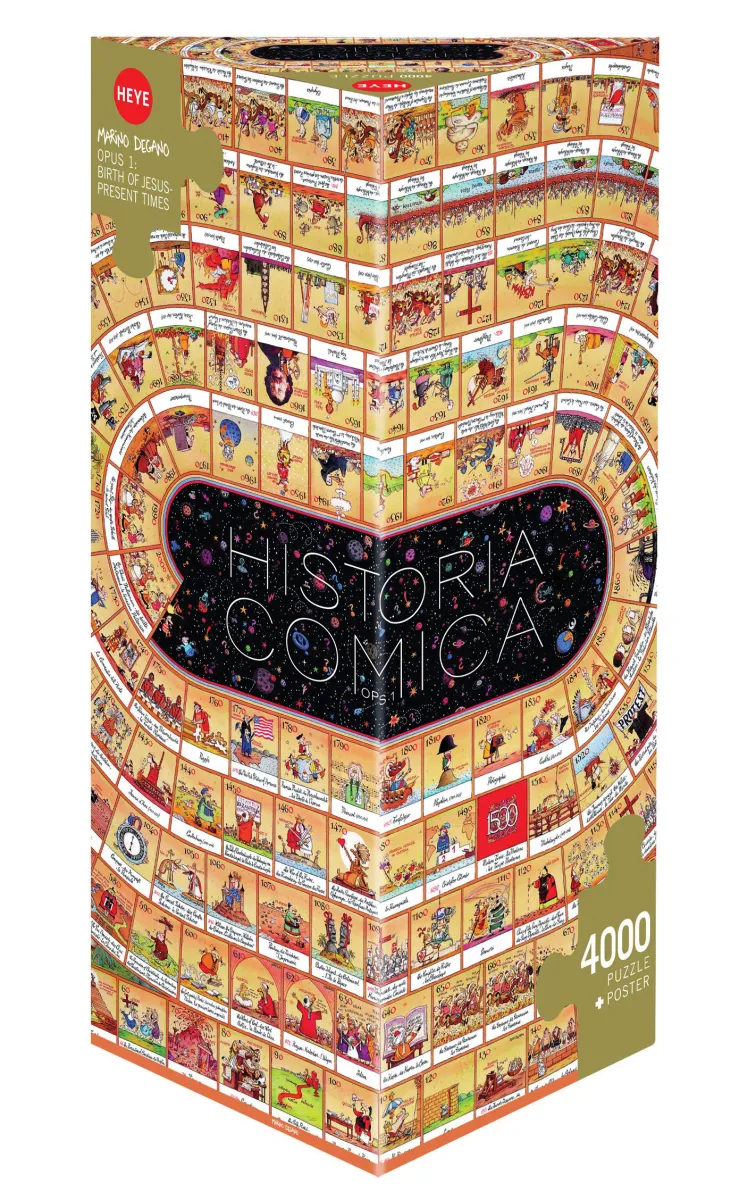 Jigsaw Puzzle - 4000 Pieces - Degano : The Spiral of History - Opus 1