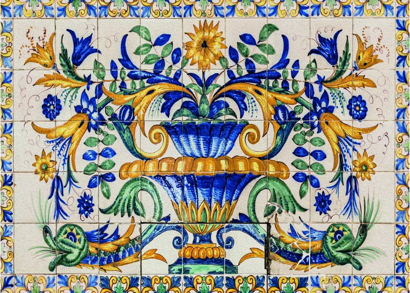 Art on Tiles - Fleurs