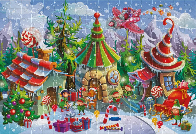 Pièces XXL - Edition Spéciale - Christmas Elf Village