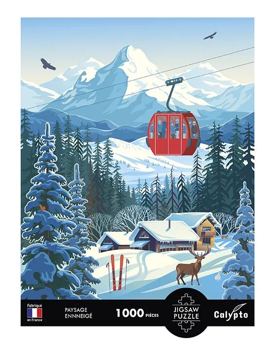 Illustration - Paysage Enneigé