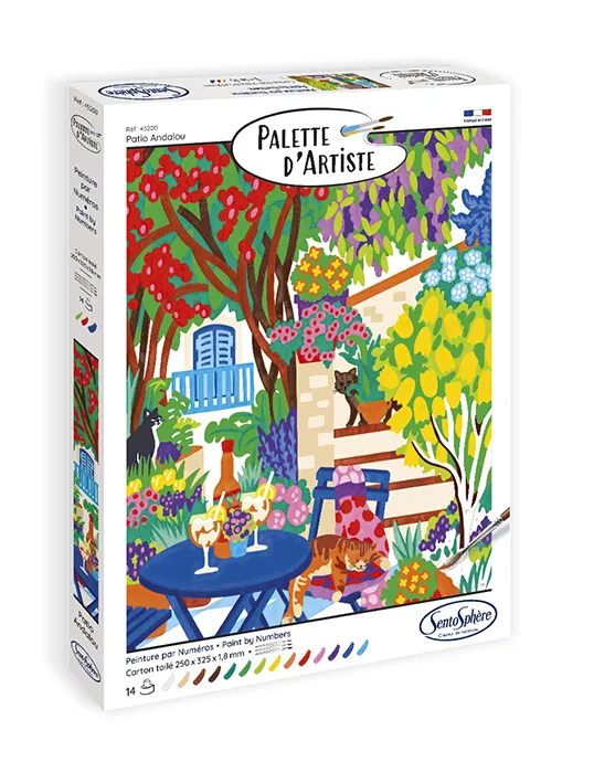 Palette D'Artiste - Patio Andalou