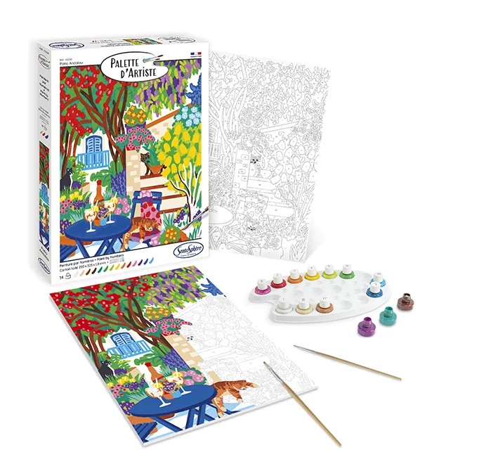 Palette D'Artiste - Patio Andalou