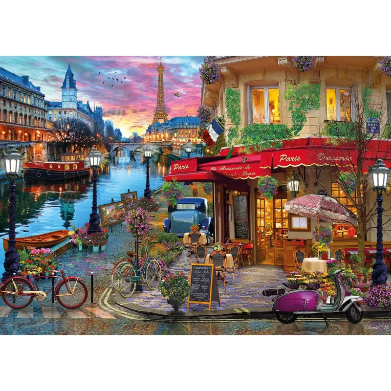 Coucher de Soleil sur la Seine
