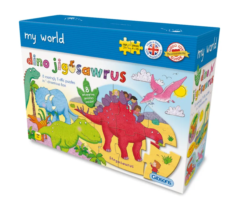 8 Puzzles - Dino Jigosawrus