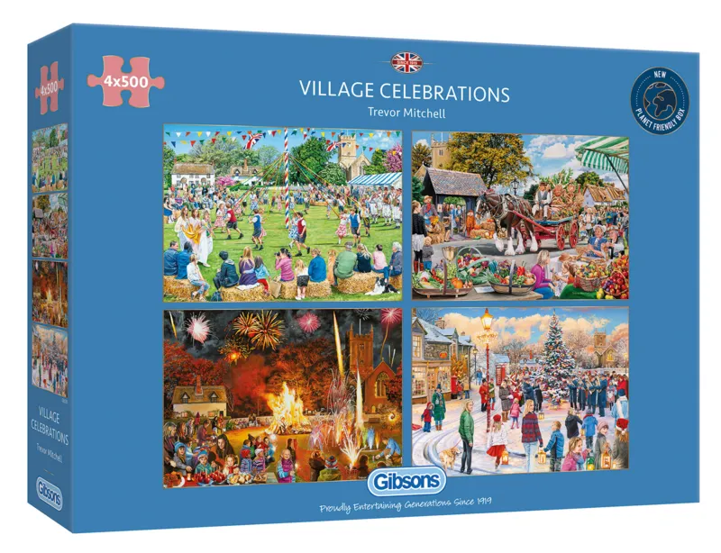 4 Puzzles - Trevor Mitchell - Village Celebrations