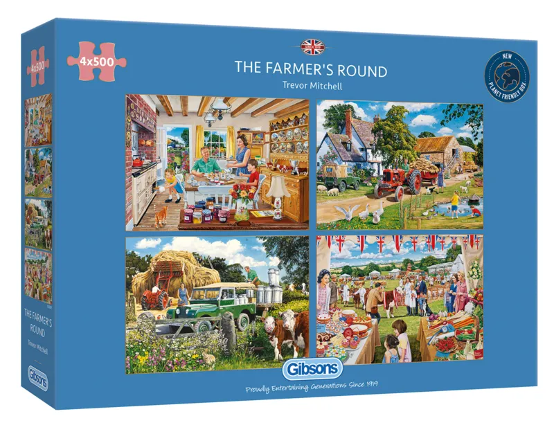 4 Puzzles - The Farmer's Round