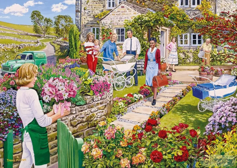 4 Puzzles - La Ronde du Fleuriste