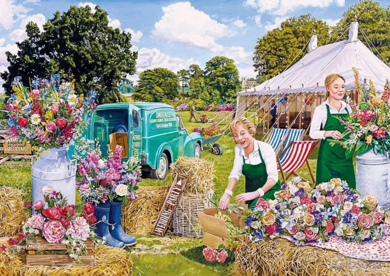 4 Puzzles - La Ronde du Fleuriste