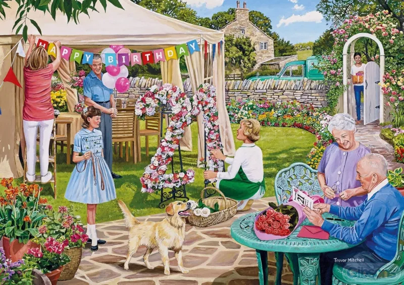 4 Puzzles - La Ronde du Fleuriste