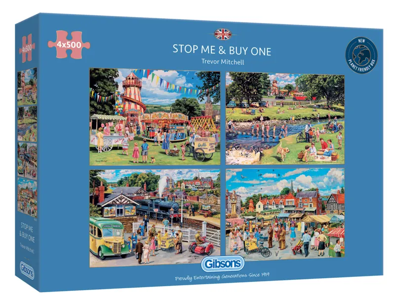 4 Puzzles - Une Belle Journée d'Été