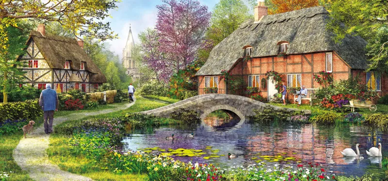 Cottage by the Brook