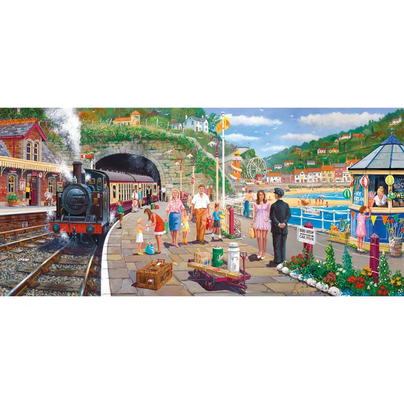 Derek Roberts: Seaside Train