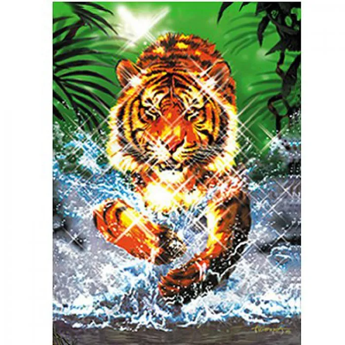 Effet métallique - Le Tigre sauvage