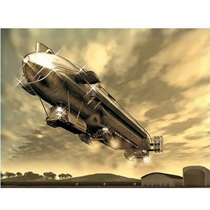 Effet métallique - Ballon dirigeable