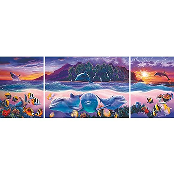 Triptyque : Dauphins