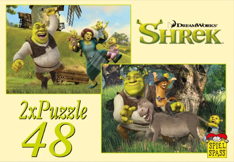 2 Puzzles - Shrek