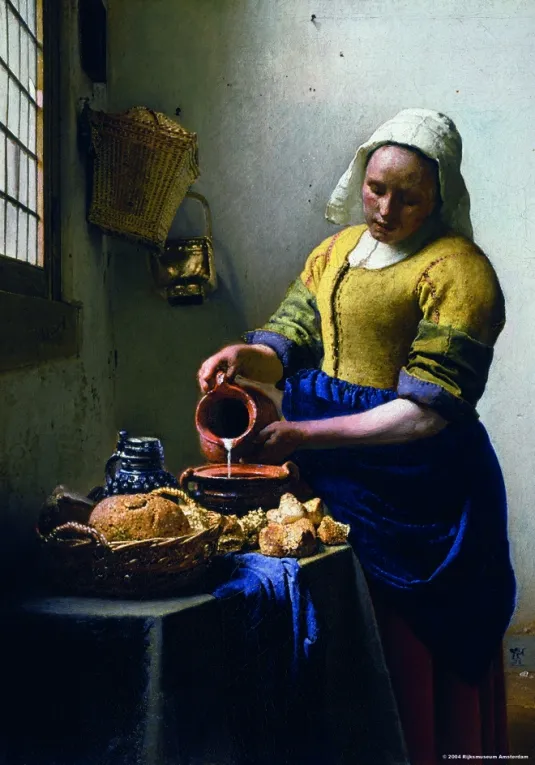 Vermeer Johannes : La Laitière