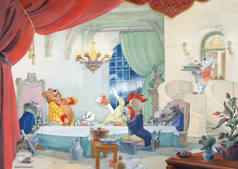 Marten Toonder - M. Bommel : A table