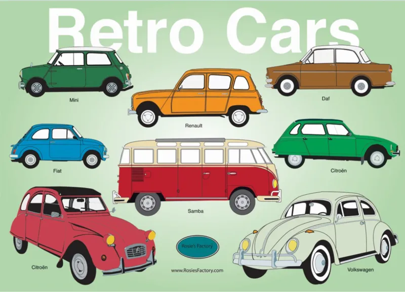 Rosies Factory : Collection de Voitures Anciennes