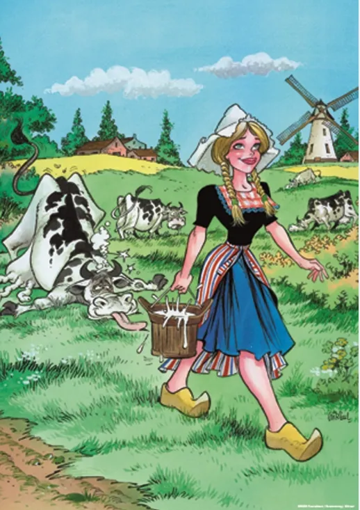 Rooie Oortjes : La Laitière