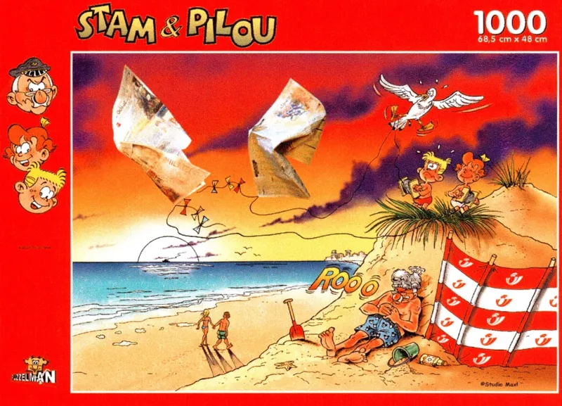 Stam & Pilou : La Plage